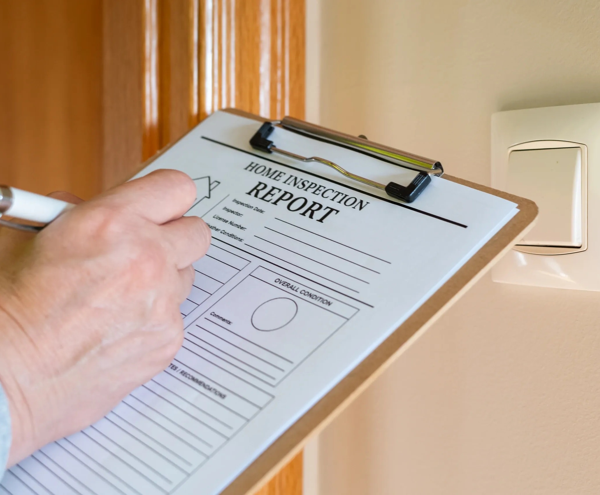 Professional EPC assessor conducting a domestic energy assessment